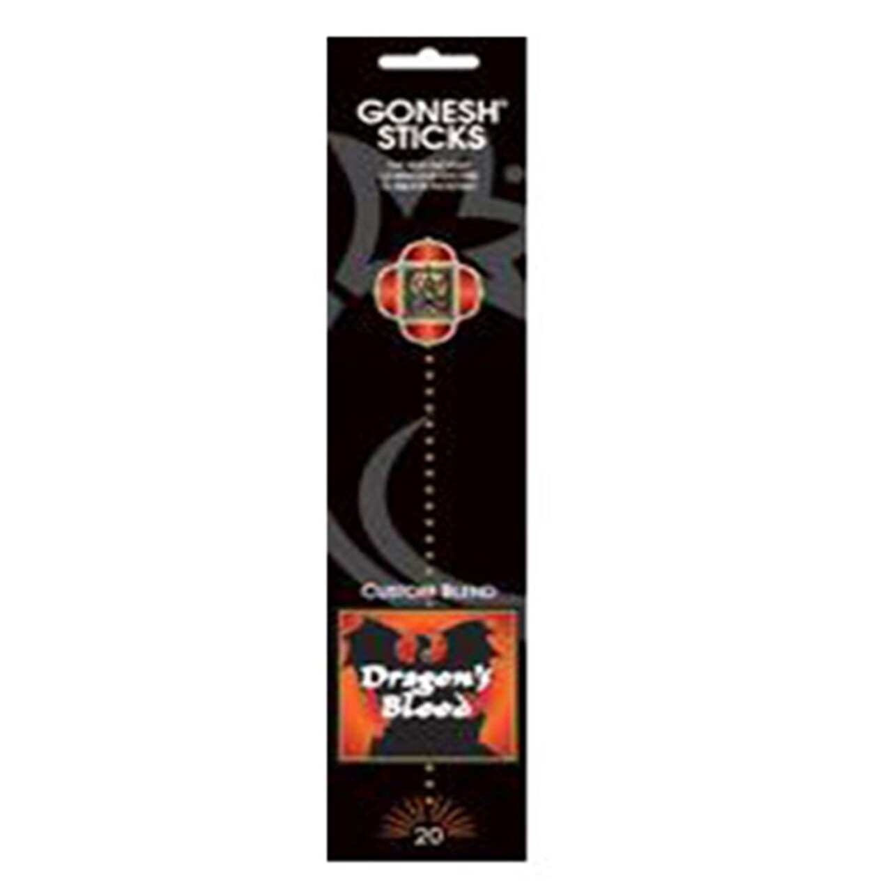 Gonesh Spiritual Sky Incense- Dragonas Blood (20 In 1 Pack) (Pack of 3)